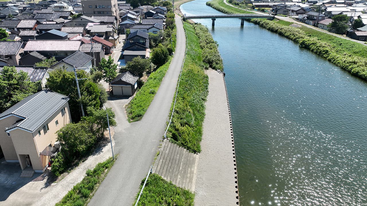 二級河川浅野川　広域河川改修工事（護岸16工区）