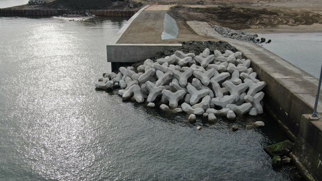 二級河川犀川 広域河川改修工事(普正寺護岸1工区)