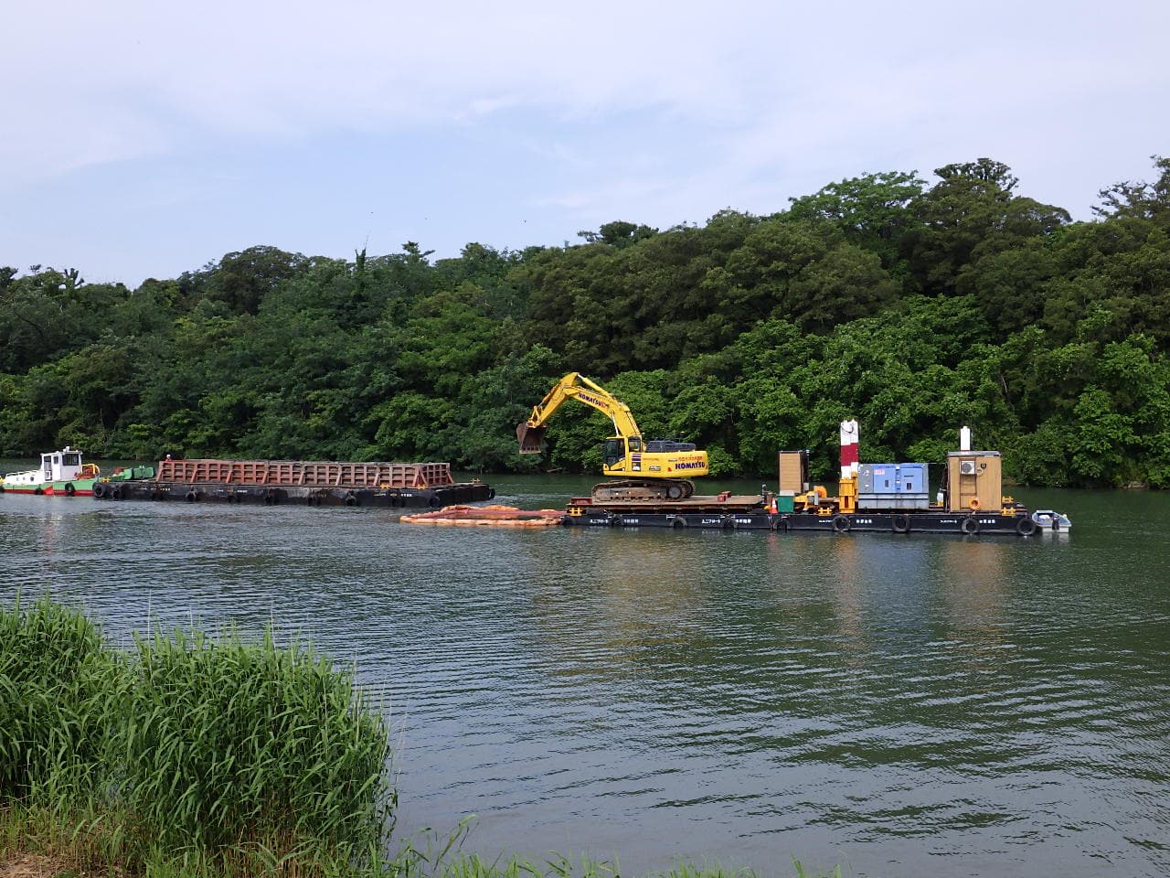 二級河川犀川　広域河川改修工事（普正寺河道掘削16工区）