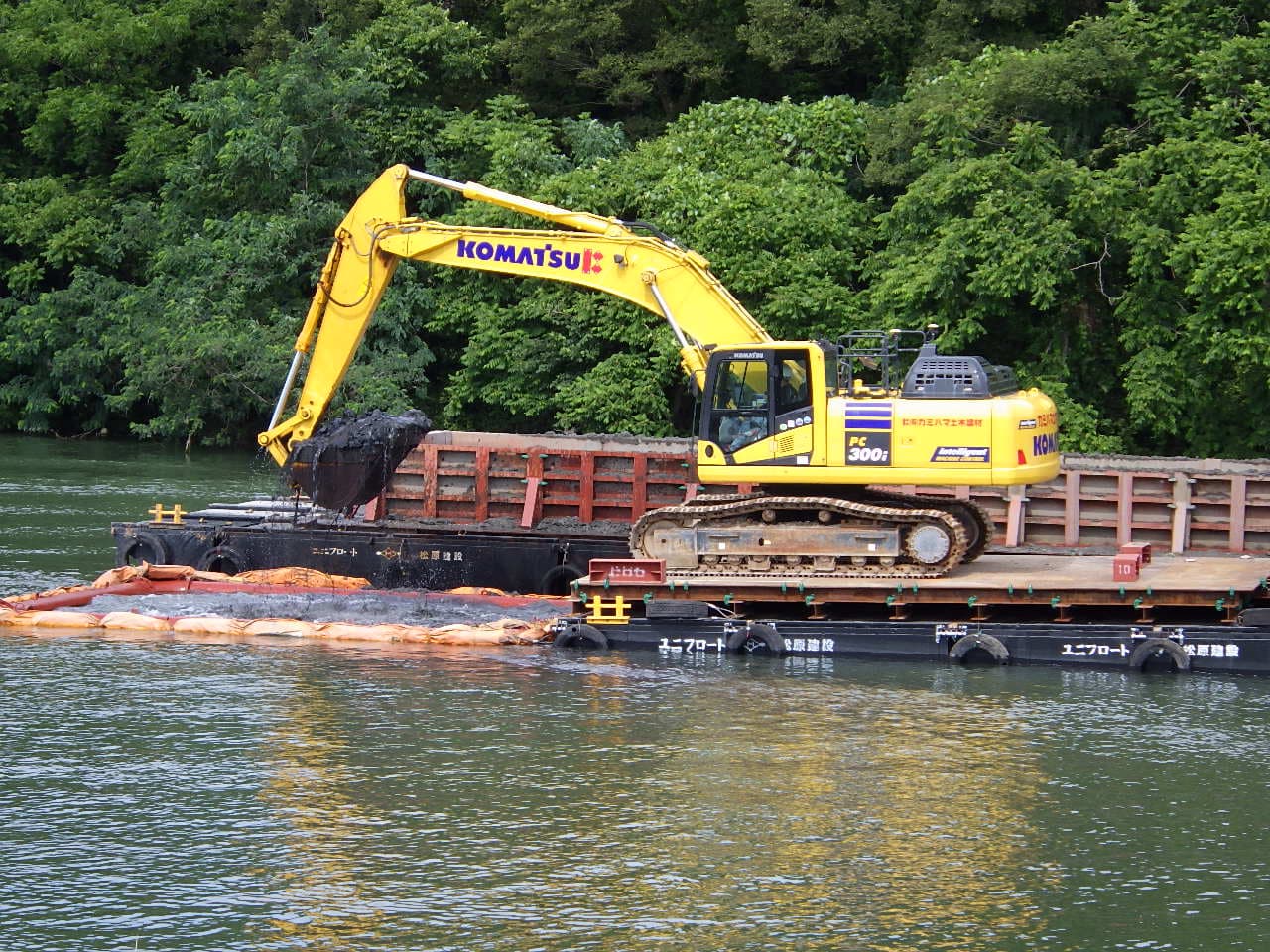 二級河川犀川　広域河川改修工事（普正寺河道掘削16工区）