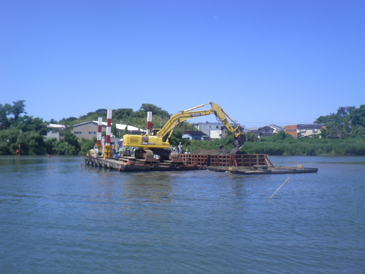 二級河川犀川　広域河川改修工事（普正寺河道掘削２工区）