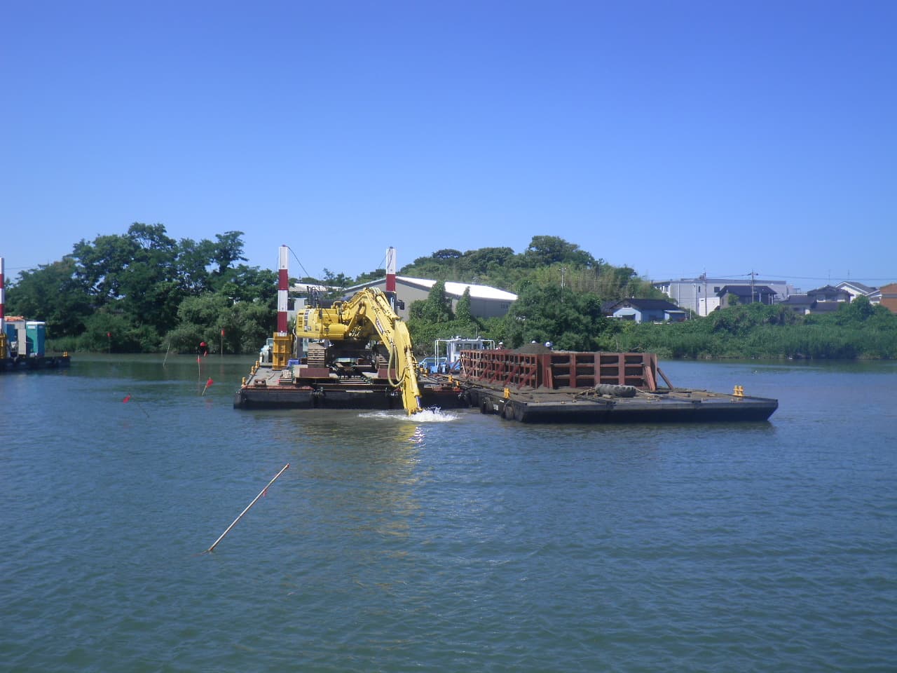 二級河川犀川　広域河川改修工事（普正寺河道掘削２工区）