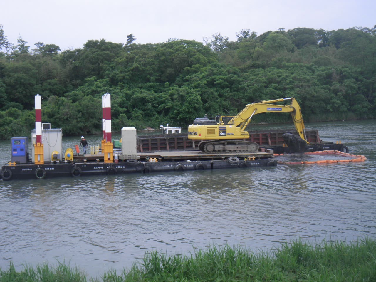 二級河川犀川　広域河川改修工事（普正寺河道掘削８工区）