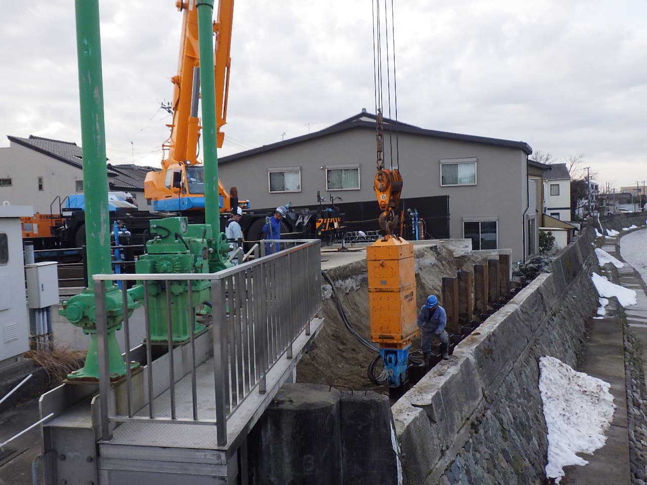 都市計画道路　鳴和三日市線　街路整備（防災・安全）工事 （仮橋保守管理・撤去工）