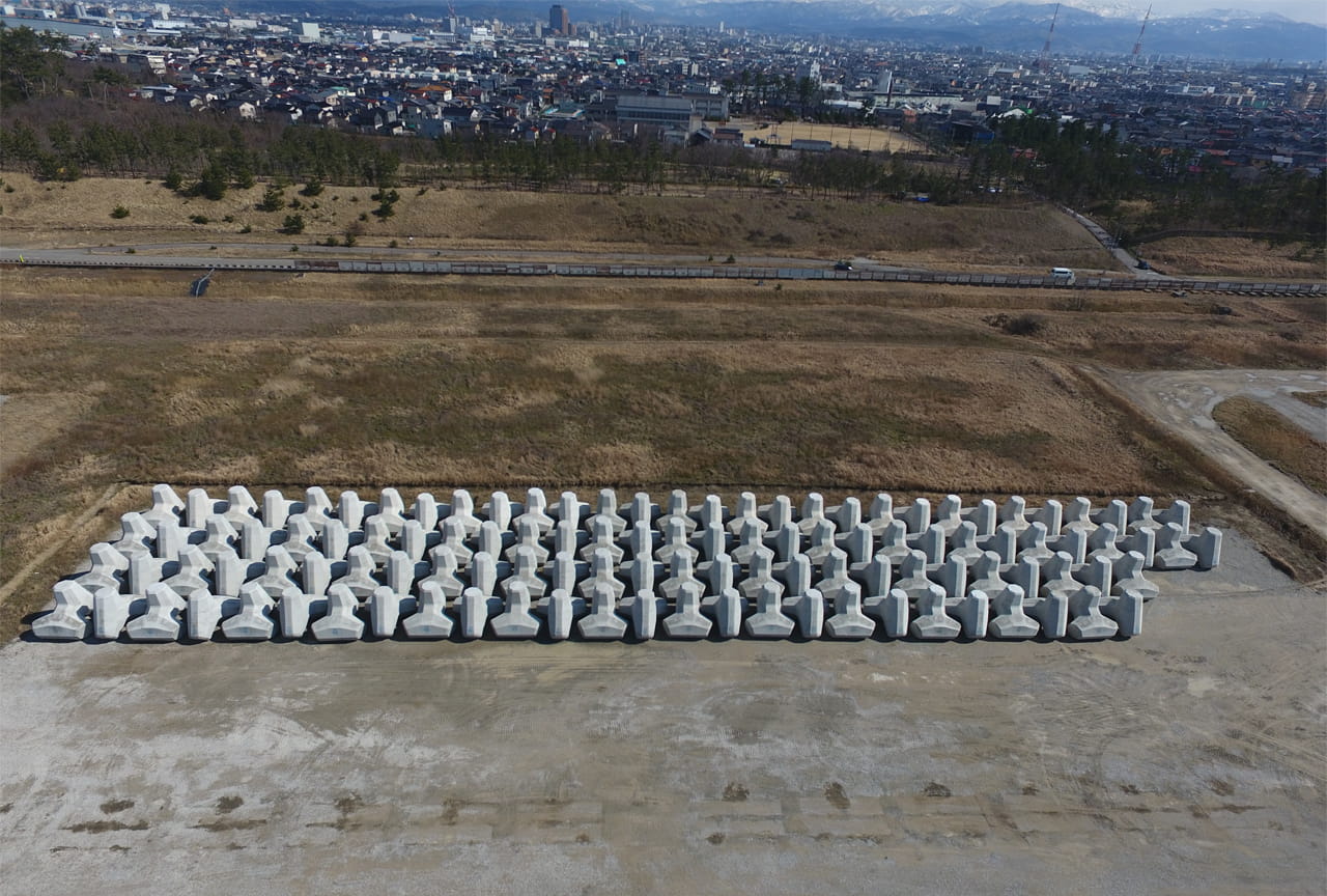 金沢港（大野地区）防波堤（西）（改良）消波工事（その２）