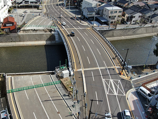 都市計画道路　鳴和三日市線　街路整備（防災・安全）工事 （仮橋保守管理・撤去工）